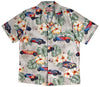 Bluejose Hawaiian Hot Rods Men's Hawaiian Shirt