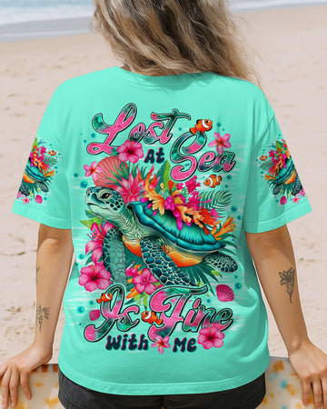 LOST AT SEA TURTLE ALL OVER PRINT - TLTR0909253