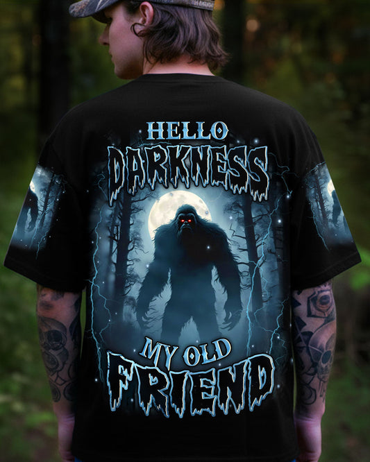 HELLO DARKNESS MY OLD FRIEND BIGFOOT ALL OVER PRINT - YHHN2811251