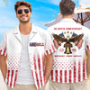 BlueJose Custom Name Eagles 250th Birthday Independence - Reunion - Democracy Hawaii Shirt