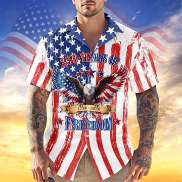 BlueJose 250 Years Of Freedom Hawaii Shirt