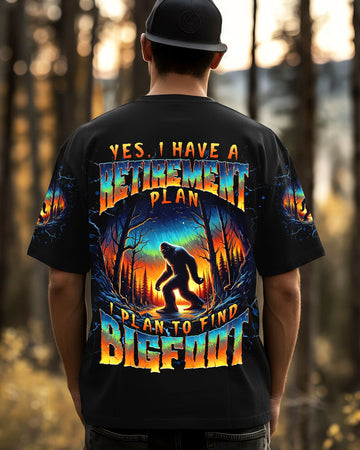 I PLAN TO FIND BIGFOOT ALL OVER PRINT - TLNT0411251