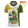 Funny Pickleball Shirt – Wink If You Dink Quote -Custom Name Tee with Cute Pickle Character