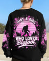JUST A GIRL WHO LOVES BIGFOOT ALL OVER PRINT - TLTR3110244