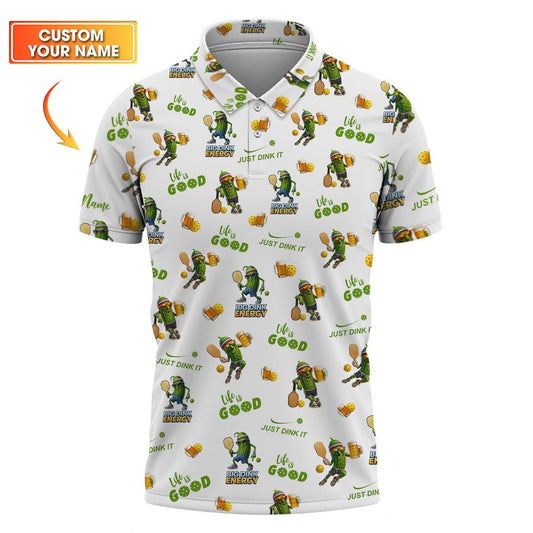 Big Dink Energy Pickleball Shirt – Funny PickleBeer T-Shirt for Men & Women, Pickleball Team Apparel