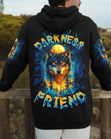 HELLO DARKNESS MY OLD FRIEND WOLF ALL OVER PRINT - TLTW0611251