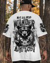 NOT ALL WHO WANDER ARE LOST BEAR COMPASS ALL OVER PRINT - TLTR1106252