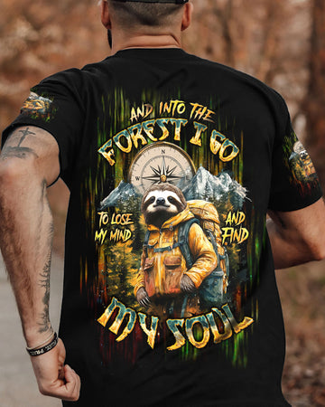 AND INTO THE FOREST I GO SLOTH ALL OVER PRINT  - TLTW1903252