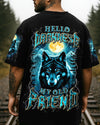 HELLO DARKNESS MY OLD FRIEND WOLF ALL OVER PRINT - YHLN2409254