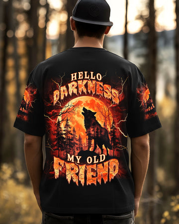 HELLO DARKNESS MY OLD FRIEND WOLF ALL OVER PRINT - TLNT0311253