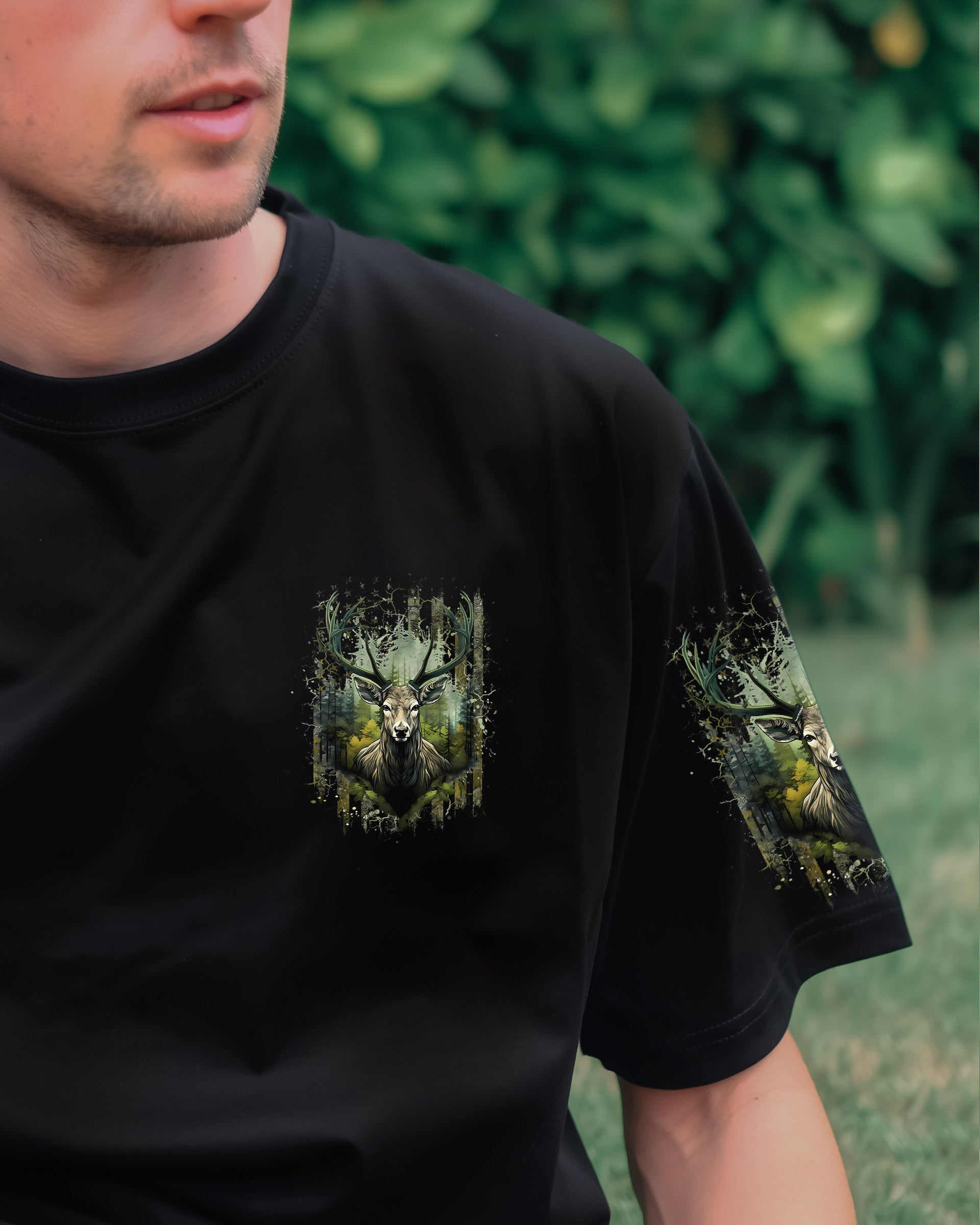 AND INTO THE FOREST I GO DEER ALL OVER PRINT - YHHN2409253