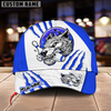 BlueJoses Bowling And Pins Wolf Strike Power Personalized Name Cap