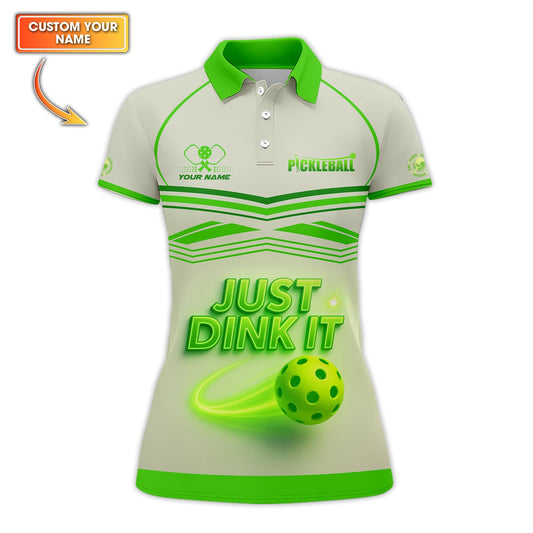 Personalized Name Funny Pickleball Shirt, Just Dink It Pickleball Shirts, Gift For Pickleball Lover