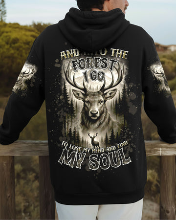 AND INTO THE FOREST I GO DEER ALL OVER PRINT - TLTW1512251