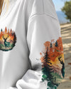 AND INTO THE FOREST I GO DEER ALL OVER PRINT - TLTR2309254