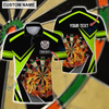 BlueJose Dartboard Lighting Personalized Name 3D Shirt (6 Colors)