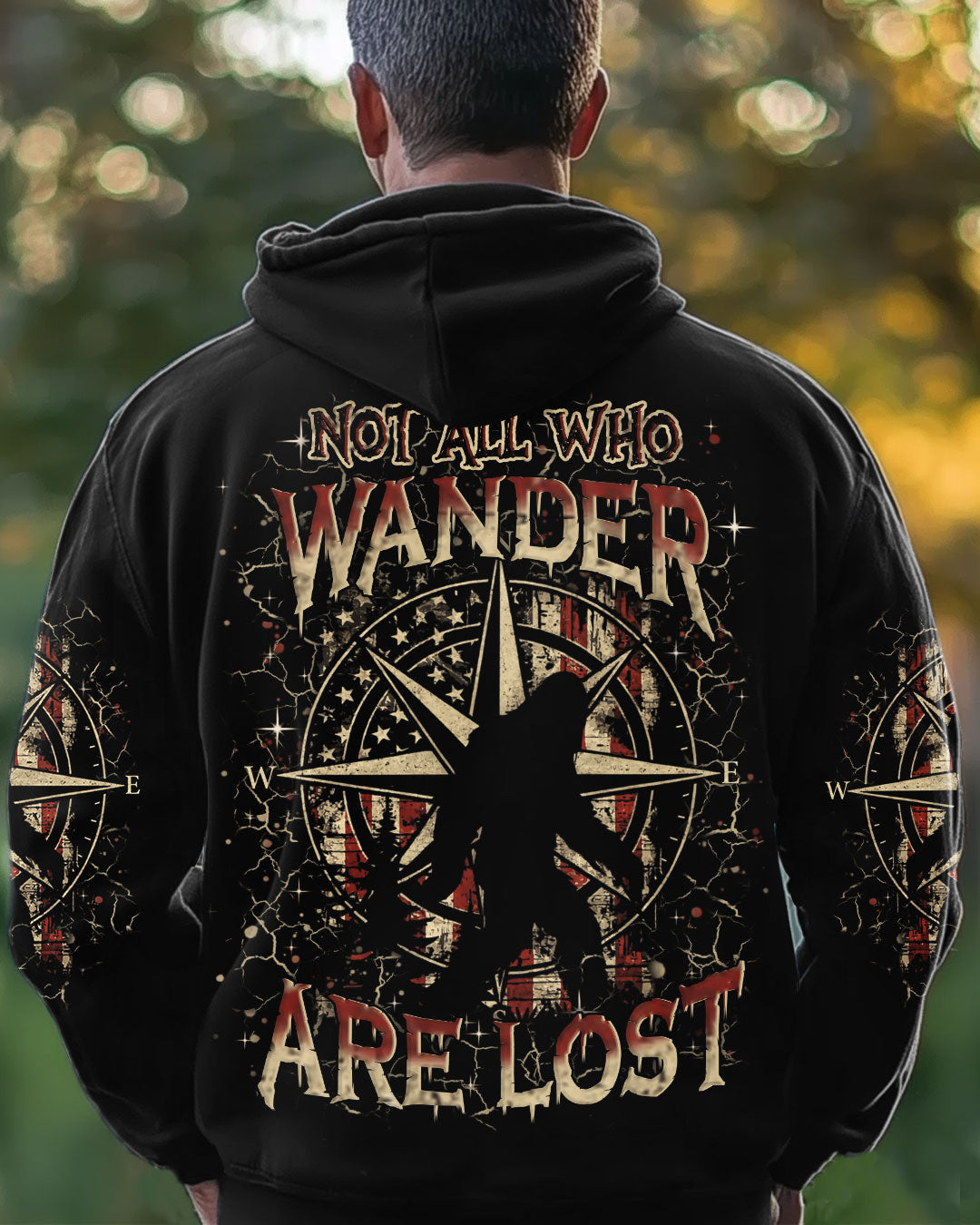 NOT ALL WHO WANDER ARE LOST ALL OVER PRINT - YHHN2110251