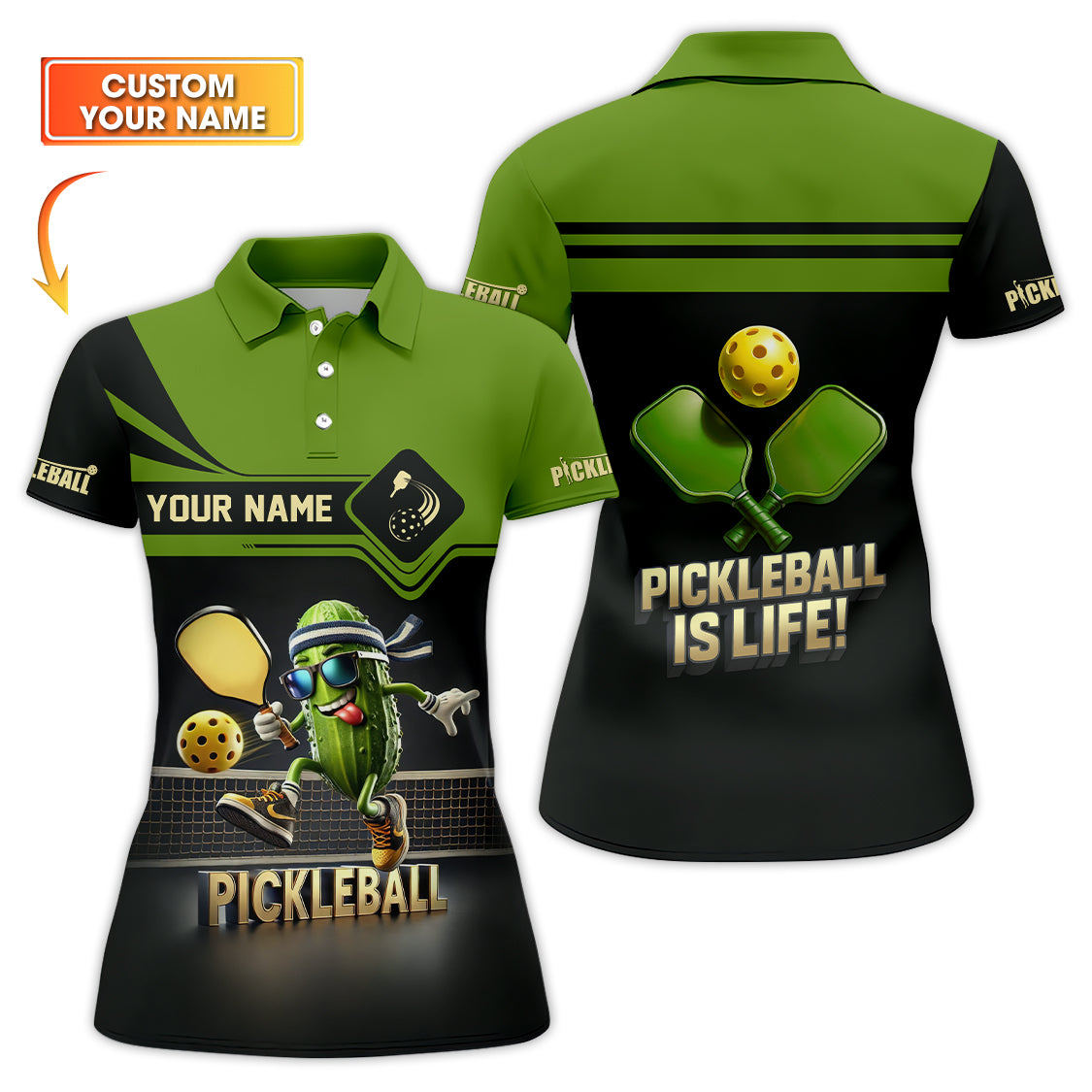 Pickleball Is Life Custom Pickleball Shirt, Funny Pickleball Shirts, Gifts For Pickleball Players