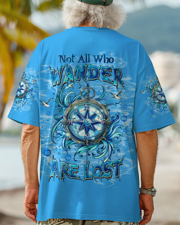 NOT ALL WHO WANDER ARE LOST COMPASS OCEAN ALL OVER PRINT - TLTW1103252