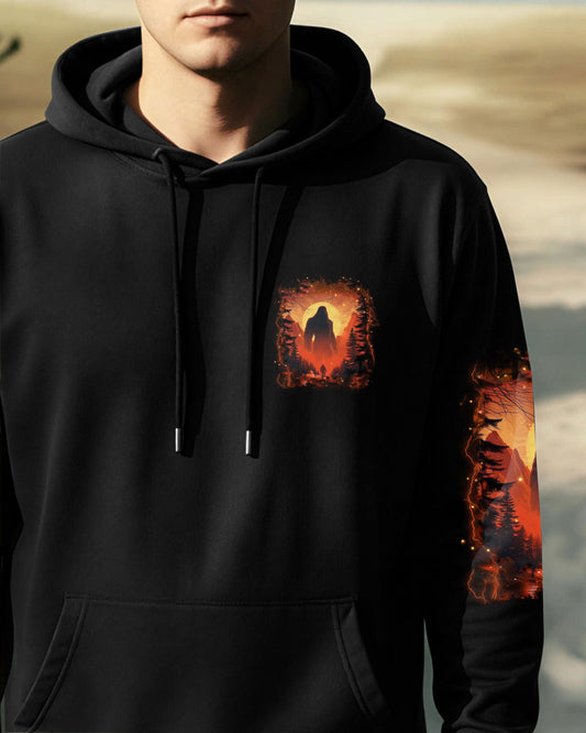 HELLO DARKNESS MY OLD FRIEND BIGFOOT ALL OVER PRINT - YHHN0312252
