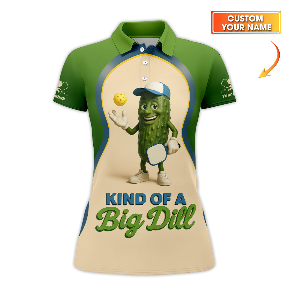 Personalized Big Dill Pickleball Shirt , Funny Pickleball Shirts, Gift For Pickleball Lover