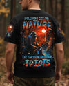 THE CLOSER I GET TO NATURE BIGFOOT FISHING ALL OVER PRINT - YHHN1812253
