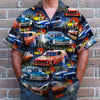 Custom Drag Racing Car Photo Hawaiian Shirt, Gift For Car Lovers