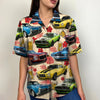 I Like Beer & Classic Cars And Maybe 3 People - Custom Classic Car Photo Hawaiian Shirt