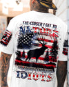 THE CLOSER I GET TO NATURE DEER HUNTING ALL OVER PRINT - YHHN1607242