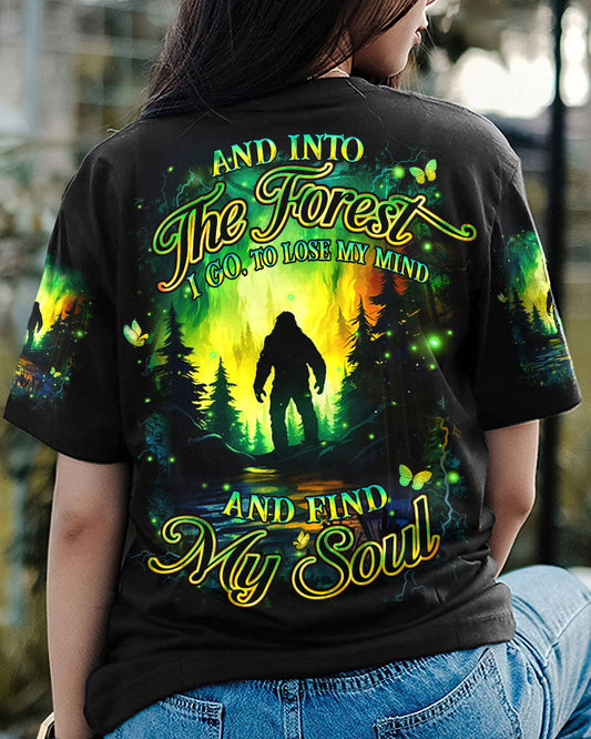 AND INTO THE FOREST I GO BIGFOOT ALL OVER PRINT - YHHN2403254