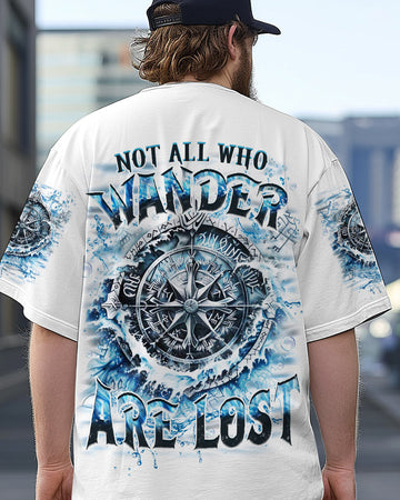 NOT ALL WHO WANDER ARE LOST COMPASS ALL OVER PRINT - YHHN1703253