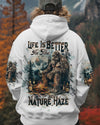LIFE IS BETTER IN THE NATURE HAZE BIGFOOT ALL OVER PRINT - TLTW2011243