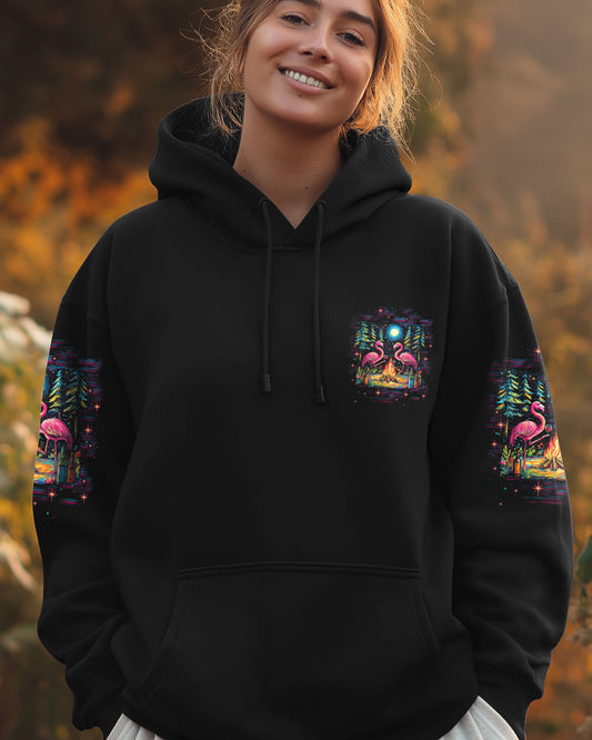 LET'S GET CAMPFIRE DRUNK FLAMINGO ALL OVER PRINT - TLTW1009252