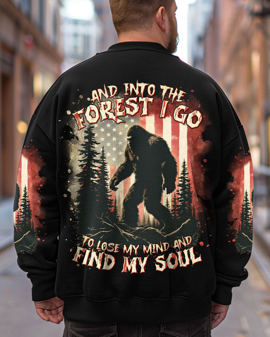 AND INTO THE FOREST I GO BIGFOOT ALL OVER PRINT - TLTR2702253