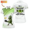 I’m A Pickleball Grandma Shirt, Funny Pickleball Polos, Custom Pickleball Shirts For Men's