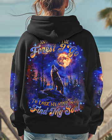AND INTO THE FOREST I GO WOLF ALL OVER PRINT - TLTR0907252