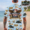 BlueJose Celebrating Route 66 100 Years - America 250th Anniversary Hawaii Shirt