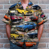 Custom Muscle Car Photo Shirt, Magazine Pattern, Gift For Car Lovers