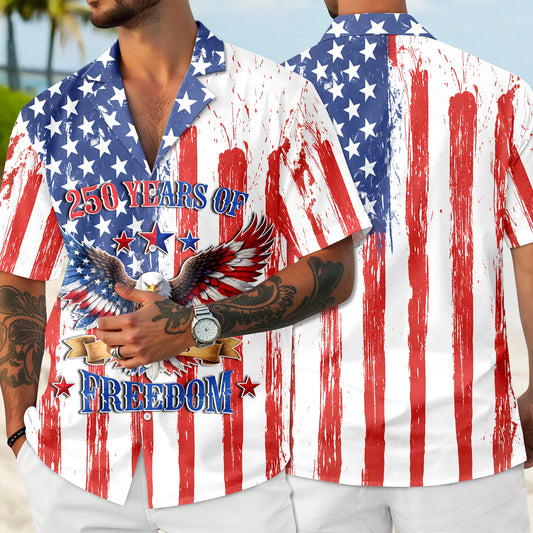 BlueJose 250 Years Of Freedom Hawaii Shirt