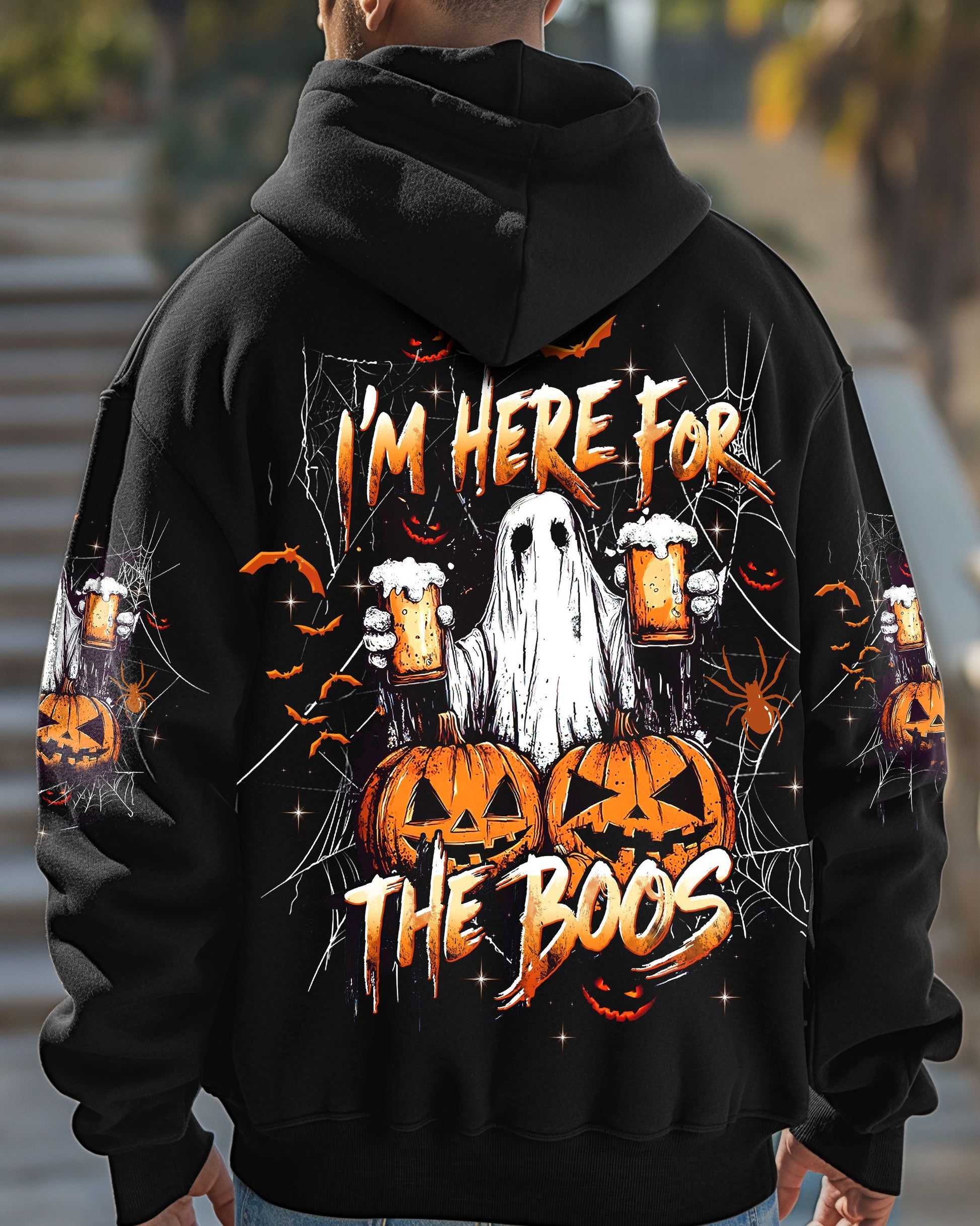 I'M HERE FOR THE BOOS HALLOWEEN ALL OVER PRINT - TLTW2108253