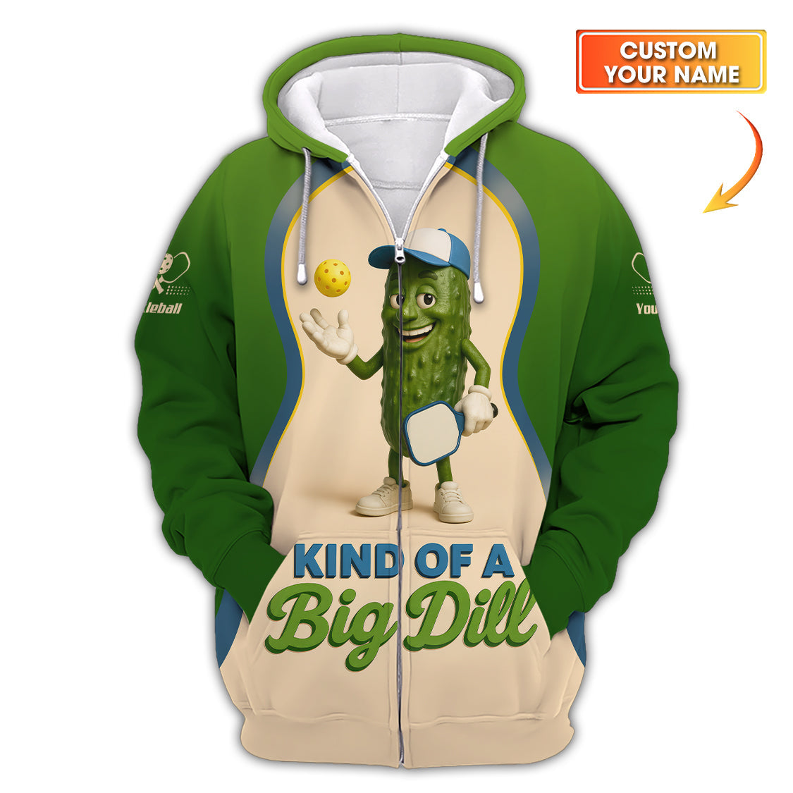 Personalized Big Dill Pickleball Shirt , Funny Pickleball Shirts, Gift For Pickleball Lover