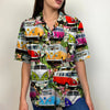 Custom Volkswagen Campervan Photo Hawaiian Shirt, Summer Gift