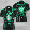 BlueJose Bowling And Pins Abstract Grunge Texture Multicolor Personalized Name, Team Name 3D Shirt