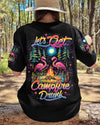 LET'S GET CAMPFIRE DRUNK FLAMINGO ALL OVER PRINT - TLTW1009252