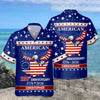 BlueJose Custom Name American 250Th Anniversary Eagle Flag Hawaii Shirt