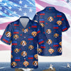 BlueJose Custom Dog Photo America 1776 - 2026 Hawaii Shirt