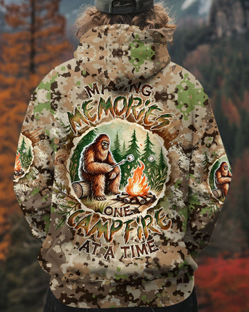 MAKING MEMORIES ONE CAMPFIRE AT A TIME BIGFOOT ALL OVER PRINT - TLTW1212248