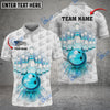 BlueJose Bowling And Pins American Pattern Multicolor Customized Name 3D Shirt (4 Colors)