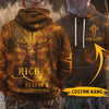 BlueJose Riches Of The Hunt Shirt, Personalized Hunting 3D Shirt