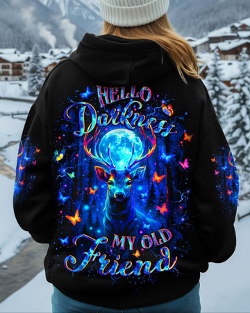 HELLO DARKNESS MY OLD FRIEND DEER ALL OVER PRINT - YHLT2910252